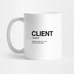 Funny Client Definition Mug